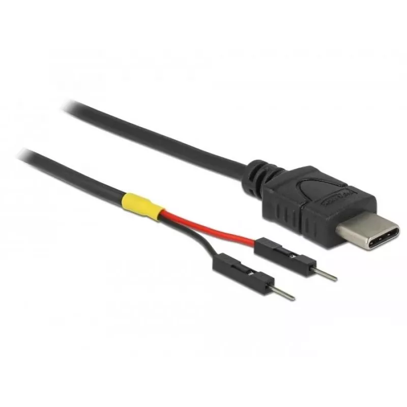 DeLOCK 85418 USB-C-voedingskabel naar 2x pinheader, 0,1 m