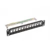 Patchpanel LANBERG PPKS-9212-B 12-poorts 1U 10 inch FTP