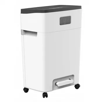 HP OneShred 18CC Papiervernietiger deeltjesversnippering 65 dB 22 cm wit, zwart