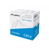 LANBERG netwerkkabel Cat6 U/UTP LCU6-11CU-0305-S, 305 m, 23 AWG, grijs, HDPE-mantel