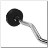 HMS GSL50 vaste lange halter / gerubberde gebroken stang 50 kg
