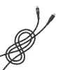 Datakabel Tellur Type-C naar Lightning 3A PD60W 1m – zwart