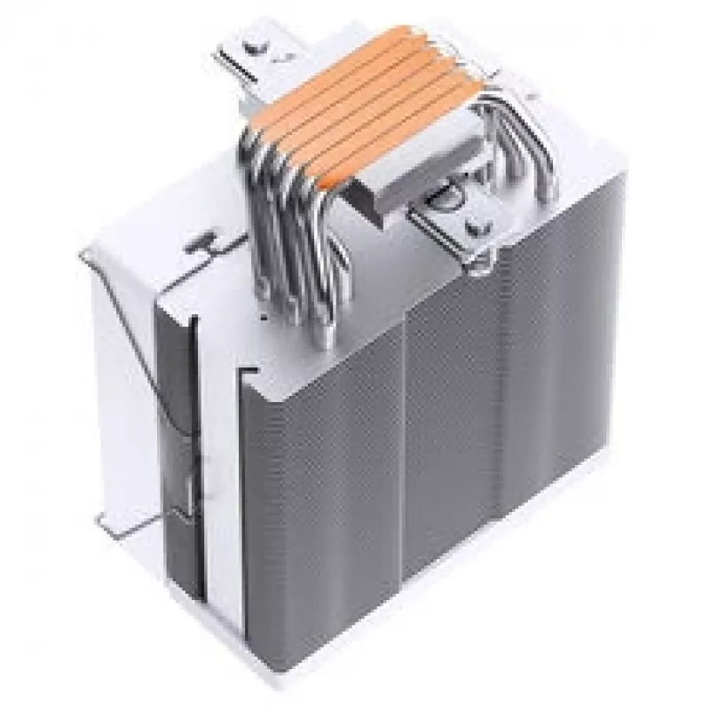 CPU-koeler Jonsbo CR-1000MAX V2 PWM ARGB wit — tower-koellichaam, PWM-ventilator, ARGB-verlichting