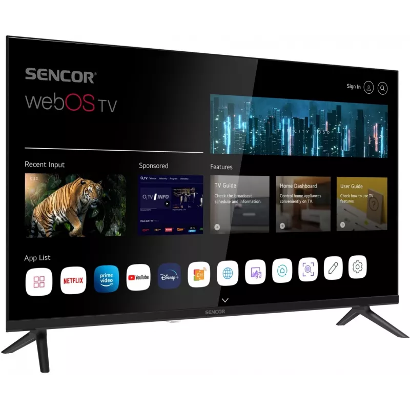 Televisie SENCOR SLE 32S830WB 32 inch LED Smart webOS 12V BT5.0