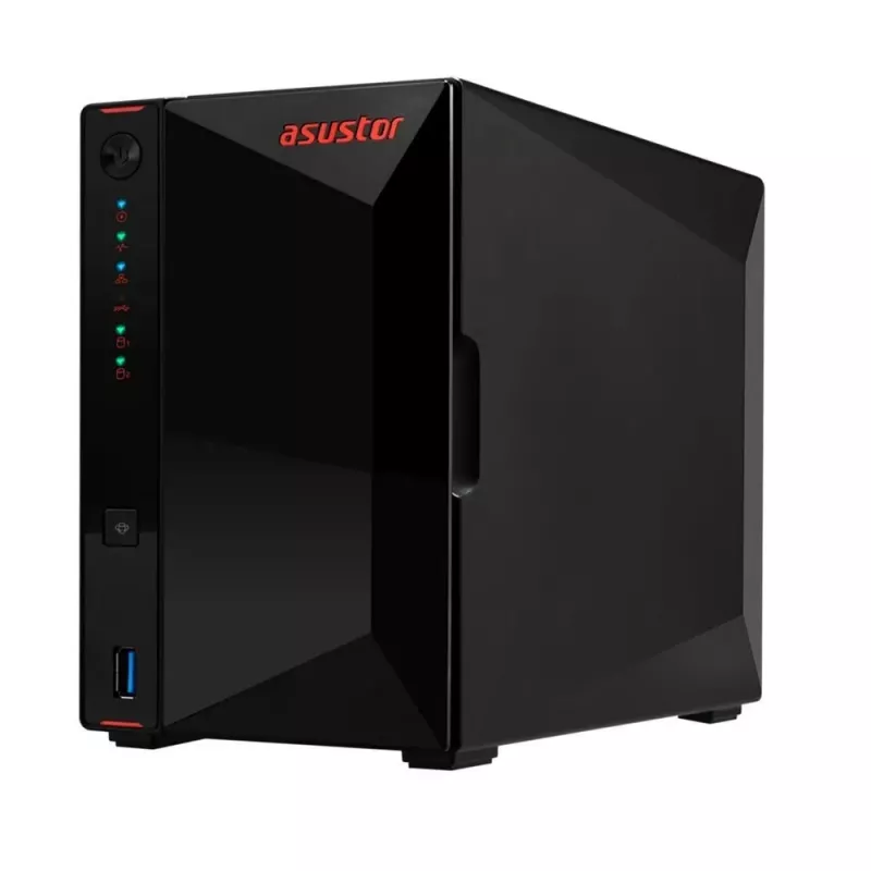 Asustor AS5402T NAS/opslagserver Intel® Celeron® N5105 4 GB DDR4 0 TB ADM zwart