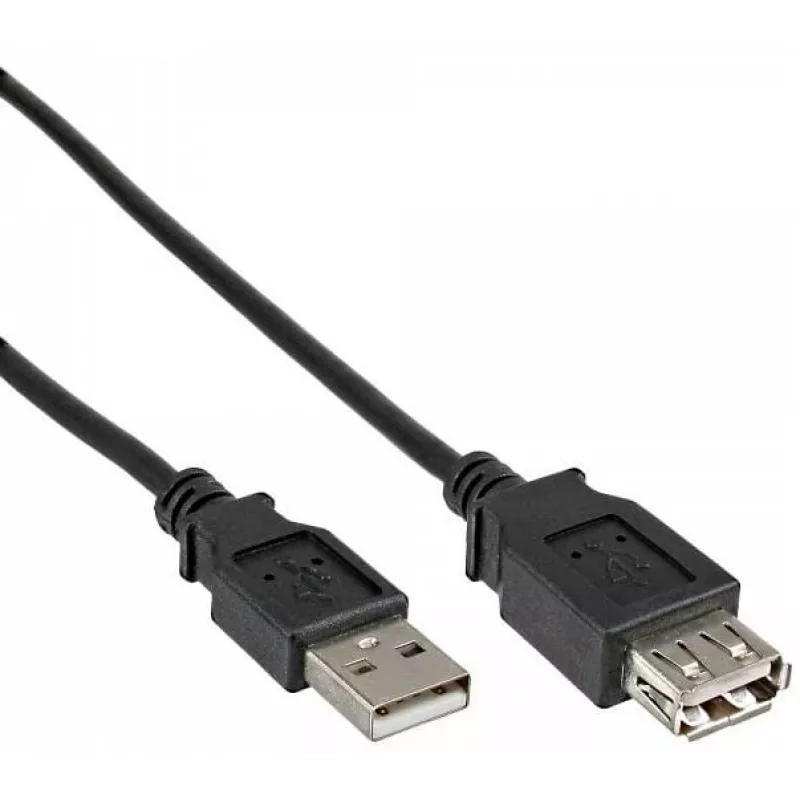 USB-kabel DeLOCK 83401 USB 2.0 0,5 m zwart