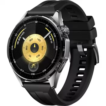 Huawei WATCH GT6 3,73 cm (1,47) AMOLED 46 mm digitaal 466 x 466 pixel touchscreen zwart GPS (satelliet)