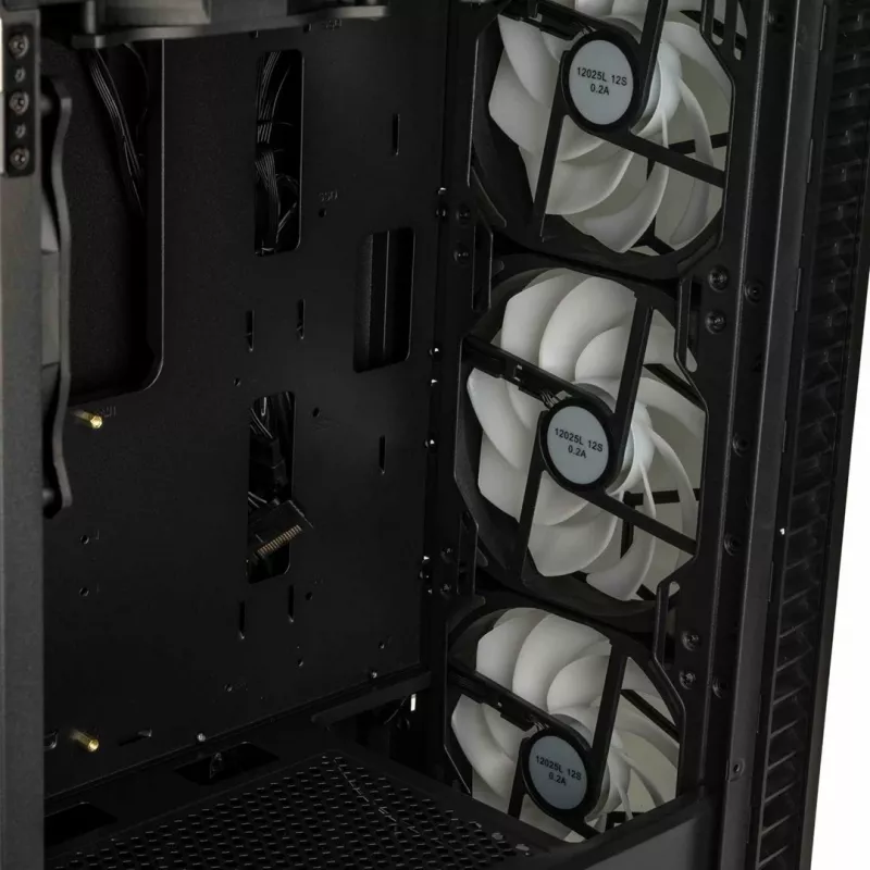 Kolink Observatory HF Glass ARGB midi-tower - zwart