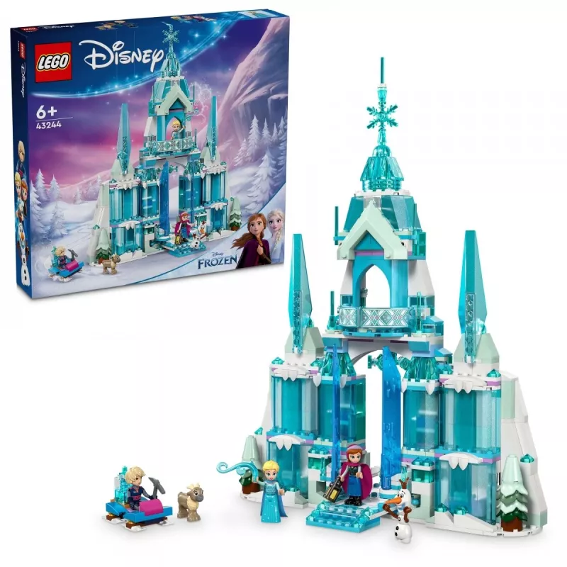 Constructiespeelgoed LEGO Disney Princess Elsas Winterpaleis 43244 — bouwset voor fantasierijk spel