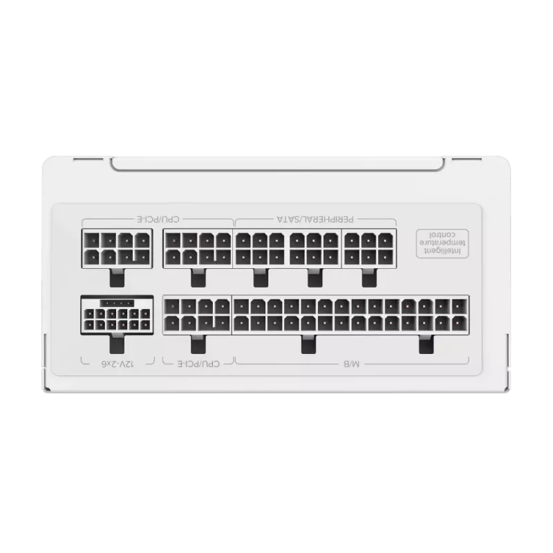 Gamemax voeding, 80 PLUS, Gold | GS 750G WH | 750 W