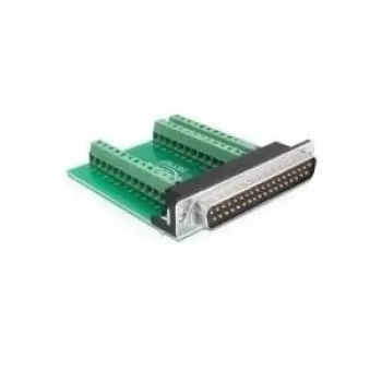 Draadverbinder DeLOCK 65320 Sub-D 37 zwart groen zilver