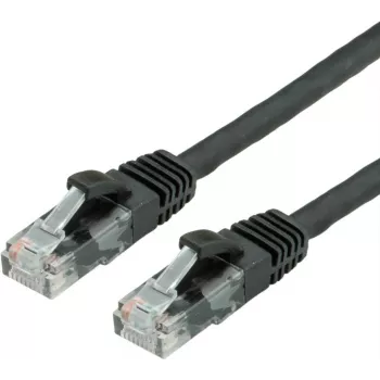 UTP-patchkabel Cat6a, CU, zwart, 0,3 m – kabel – netwerk (21.99.1464)
