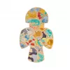 Puzzel 2 in 1 papegaai
