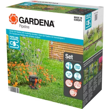Cirkelvormige gazonregner Gardena 8272-20 kunststof zwart