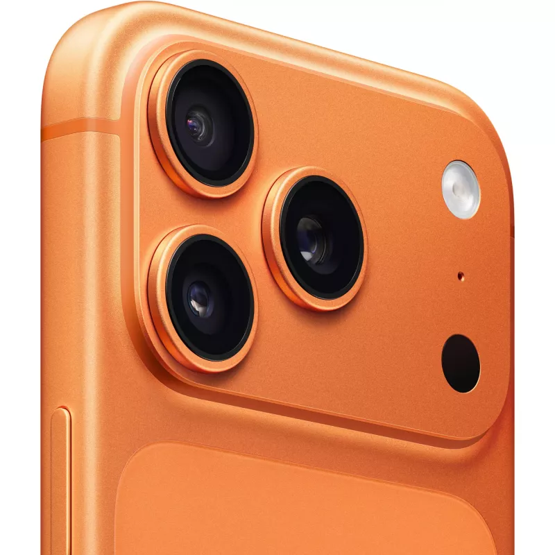 Apple iPhone 17 Pro (512 GB, Arancione Cosmico, 6,30 inch, Dual-SIM, 5G), smartphone, oranje