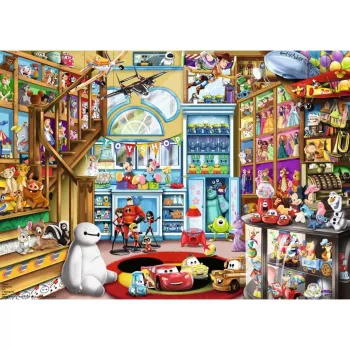 Puzzel Ravensburger Disney Pixar Toy Store 1000 stukjes cartoons