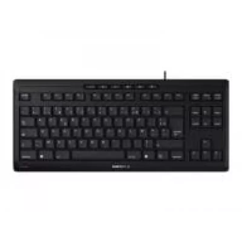 CHERRY STREAM TKL toetsenbord universeel USB QWERTZ Zwitsers zwart