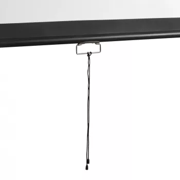 Projectiescherm SBOX PSM-100-2 180×180 cm handmatig voor wand-/plafondmontage