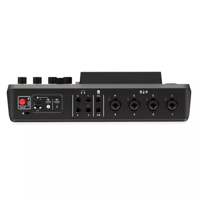 RØDE RØDECaster Pro II podcastproductiestudio, XLR, jack, USB-C, zwart