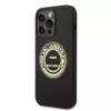 Karl Lagerfeld soft cover silicone RSG zwart voor Apple iPhone 14 Pro KLHCP14LSRSGRCK