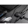 Yenkee YHB 4341BK 4-poorts USB 3.0-hub met Micro USB-voedingsingang