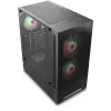 PC-behuizingset Silentware Flow 100 ARGB MESH — 2×140 mm voorzijde, 1×120 mm achterzijde