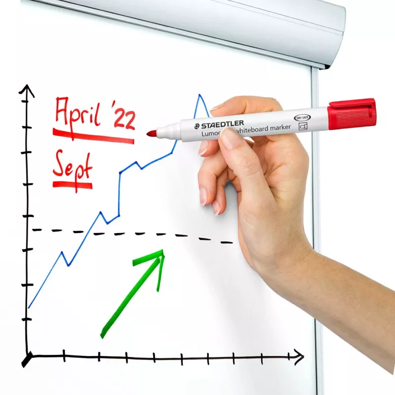 Marker Staedtler Lumocolor Whiteboard 351 6 stuks ronde punt