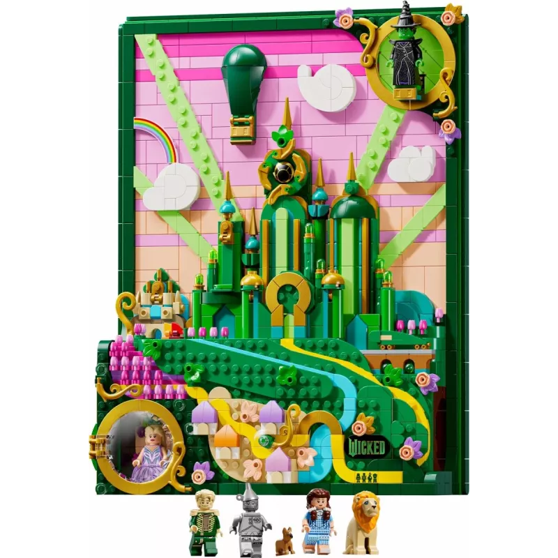 Bouwstenen Wicked 75685 Obraz Emerald City