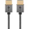 Plus Slim High-Speed-HDMI-kabel met Ethernet, 8K @ 60Hz grijs, 2 meter
