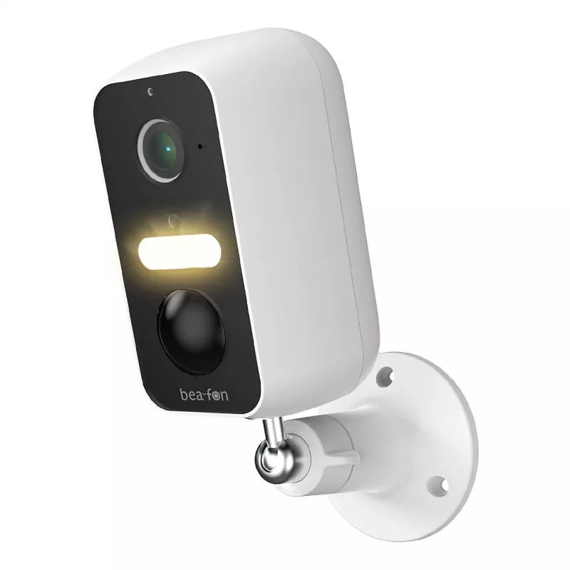 Safer 3L, IP-beveiligingscamera, buiten, draadloos, Amazon Alexa en Google Assistant, wandmontage