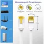 Patchkabel helos 205223 RJ-45 stekker naar stekker 5 m