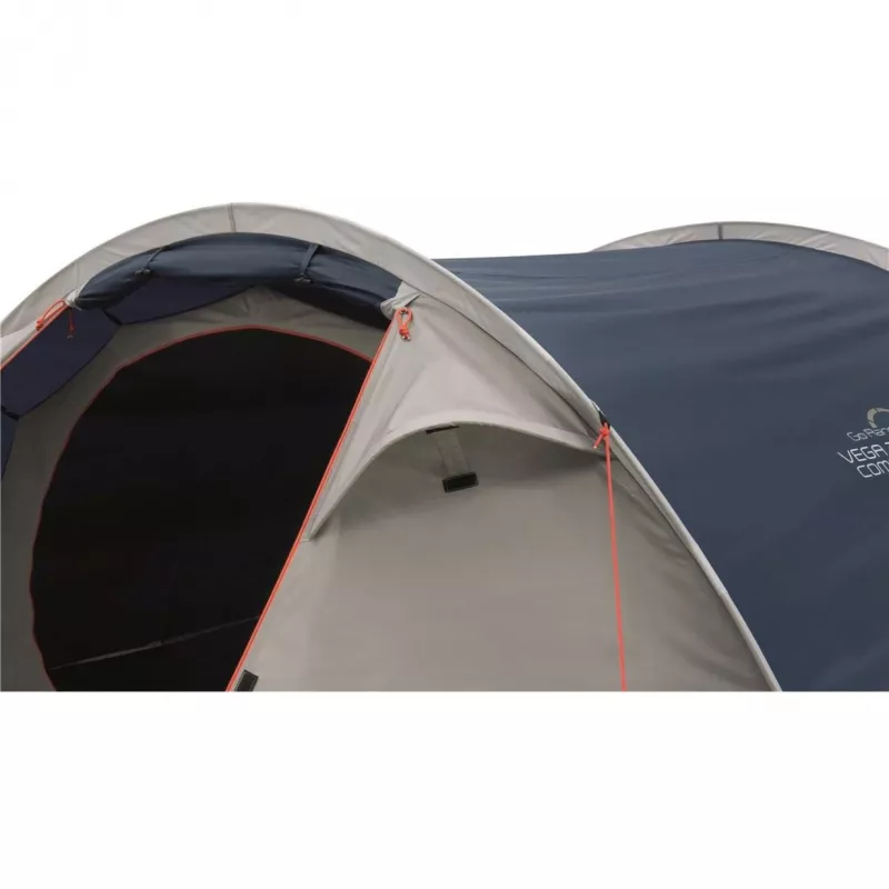 Koepeltent Easy Camp Vega 300 Compact 3 personen blauw wit