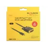 USB-C naar DVI-adapter DeLOCK 1m 85320