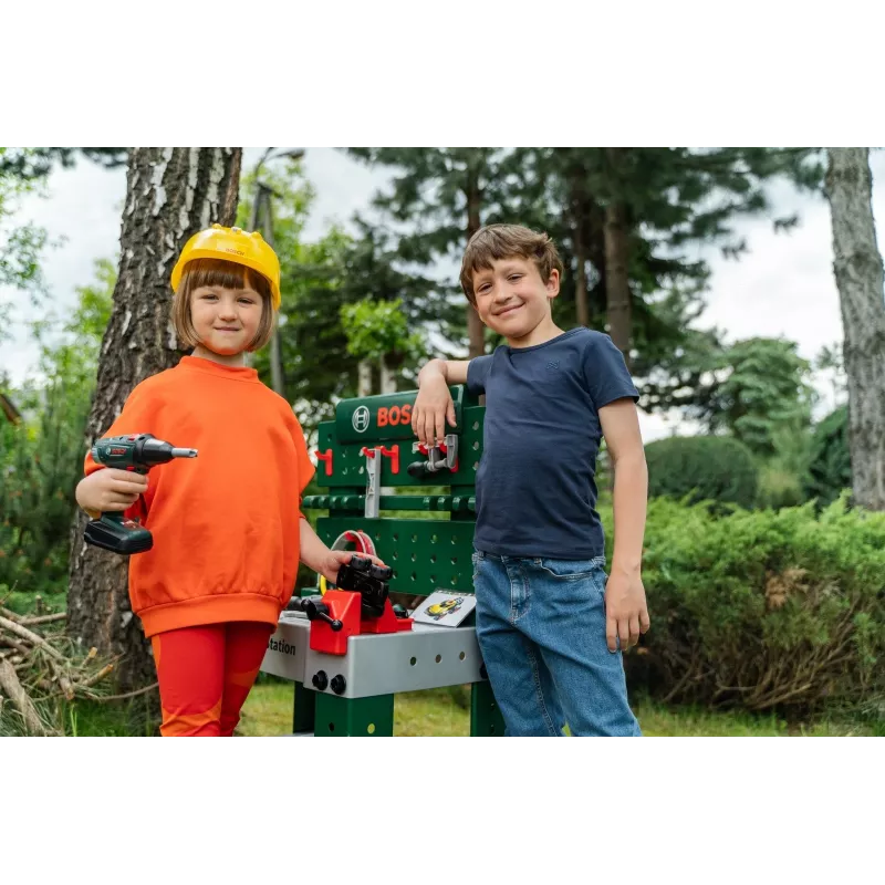 Rollenspeelgoed Theo Klein 8469 werkbank voor kinderen vanaf 3 jaar