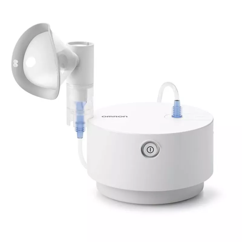Omron C28P NE-C105-E vernevelaar, 2,65 µm MMAD, 0,5 ml/min, wit