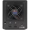 ThunderBay 4 mini, drivebehuizing zwart, professionele 4-drive HDD/SSD-Thunderbolt-3-behuizing
