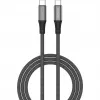 4smarts PremiumCord - USB-kabel - USB-C (M) naar USB-C (M) - USB 2.0 - 20 V - 5 A - 1,5 m - USB-voeding (100 W) - zwart