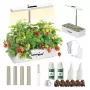 GreenBlue intelligent binnenplanten-opkweeksysteem, SMART-pot, 4L inhoud, voor 12 planten, volledig spectrum-LED's, GB133