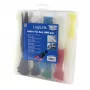 Kabelbinders LogiLink KAB0019 nylon zwart blauw groen rood wit