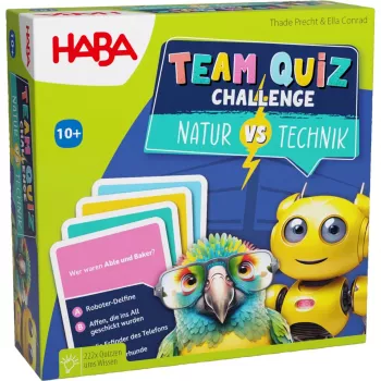 Team Quiz Challenge - Natuur vs. Techniek, quizspel