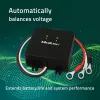 Accu-spanningsvereffenaar QOLTEC 51097 voor 24V (2×12V) accu's, 5A vereffeningsstroom