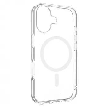 MagSafe-hoes FIXED MagPure voor Apple iPhone 17 – transparant, MagSafe-compatibele hoes