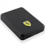 Ferrari powerbank FEPB5MNCAK 15W 5000mAh zwart/zwart metal logo MagSafe