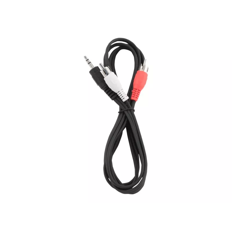 Gembird 1.5m - 3.5mm/2xRCA - M/M 1.5m 3.5mm 2 x RCA zwart - rood - wit (CCA-458)