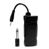 Karaokemicrofoon MEDIA-TECH MT398 draadloos, USB-C, op batterijen, 20 m bereik, zwart
