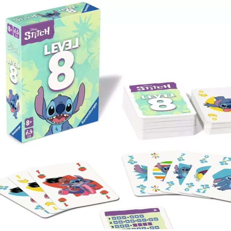 Disney Stitch Level 8, kaartspel