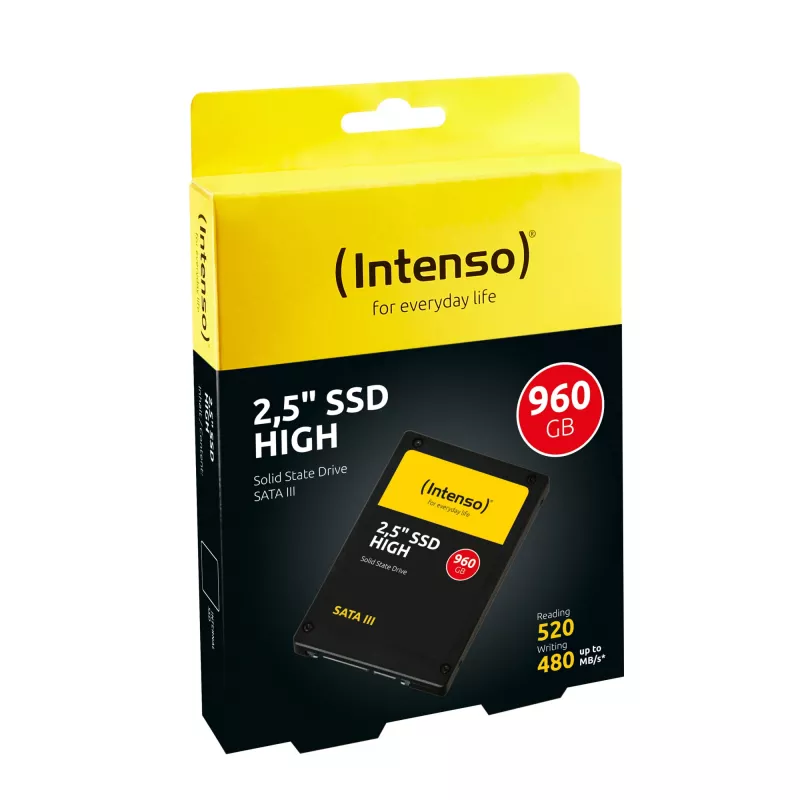SSD Intenso High 960 GB 2,5 inch Serial ATA III TLC