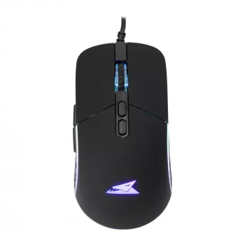 Muis Baracuda BGM-011 Nautilus zwart RGB USB