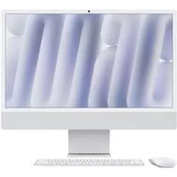 Apple iMac 24'' zilver CTO M4 8-Core (Gigabit Ethernet, TID.Num.) (Z1E2-0001010)