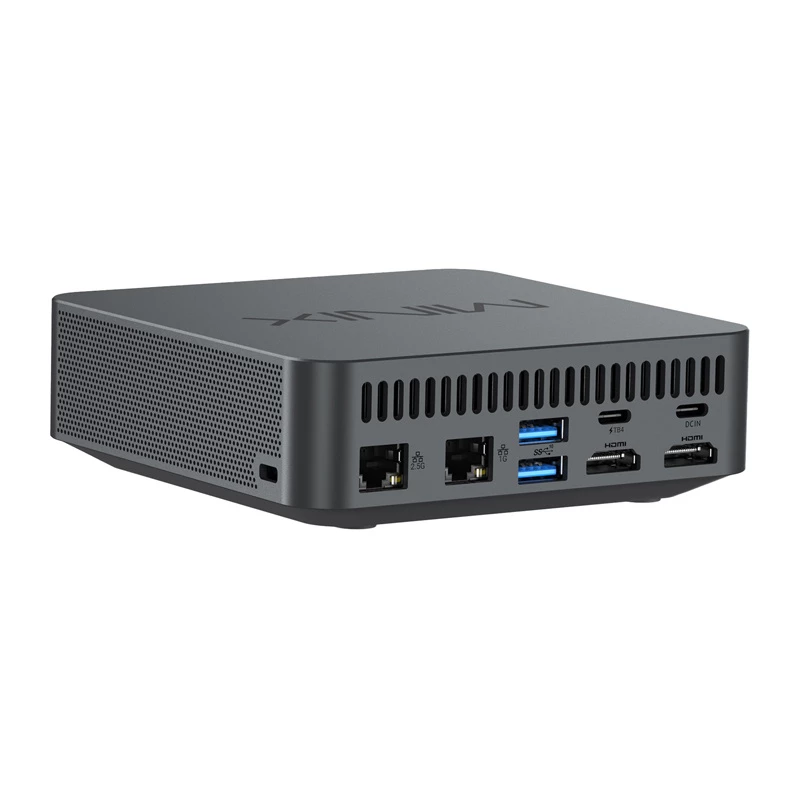 MiniX Mini-pc N512 i5 - compacte desktop met Intel Core i5-12600H, 16 GB RAM, 1 TB SSD
